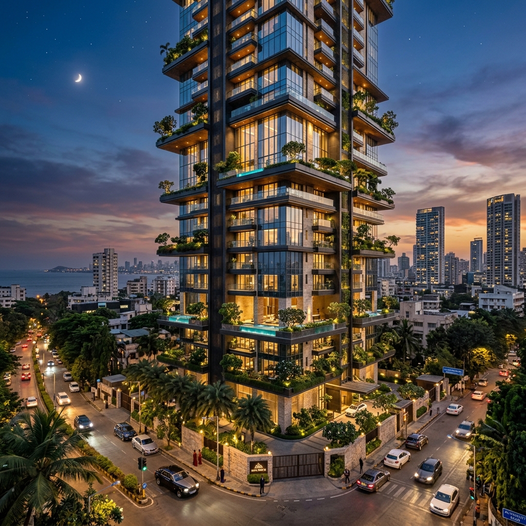 The Antilia Sky Mansion